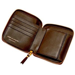 Comme des Garçon SA2100 Classic Wallet - Brown